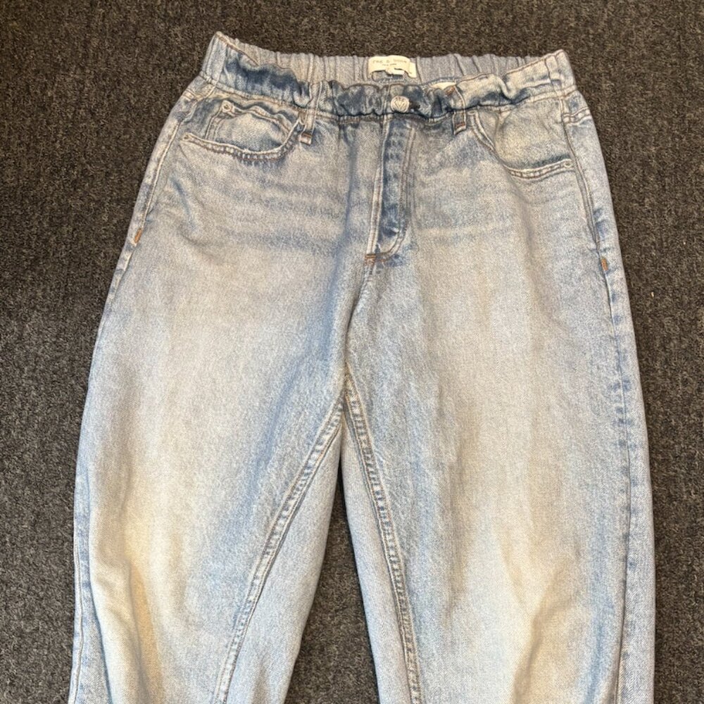 Rag & Bone Miramar denim sweatpant joggers size medium